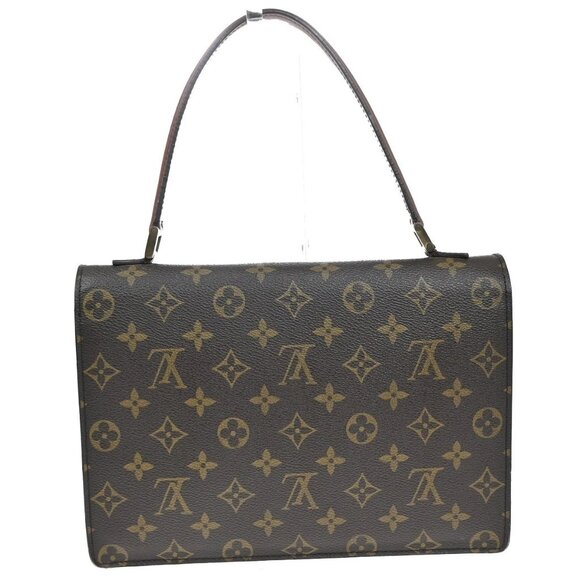 LOUIS VUITTON Concorde Hand Bag Monogram Leather Brown France M51190 84KB259 - Picture 3 of 16